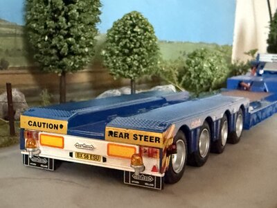 WSI WSI Scania R Topline 8x4 with euro lowloader + interdolly TDR Heavy Haulage