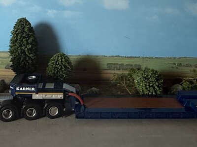 WSI WSI Scania R Topline 10x4 + 4-axle Nooteboom euro lowloader KARNER