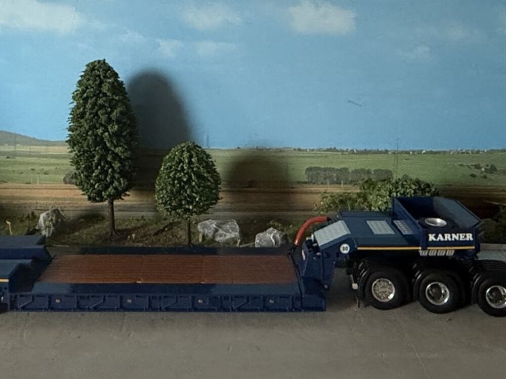 WSI WSI Scania R Topline 10x4 + 4-axle Nooteboom euro lowloader KARNER