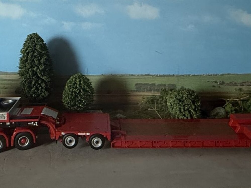 WSI WSI Scania R Topline 8x4 with euro lowloader + interdolly DONNELL & ELLIS