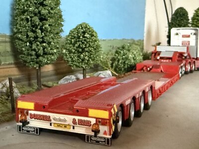 WSI WSI Scania R Topline 8x4 with euro lowloader + interdolly DONNELL & ELLIS