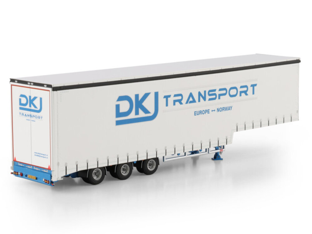 WSI WSI 3-axle semi curtainside trialer DKJ TRANSPORT