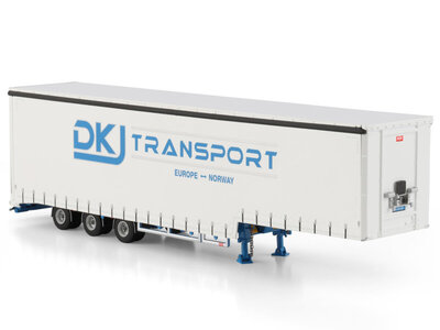 WSI WSI 3-assige semi schuifzeilen oplegger DKJ TRANSPORT