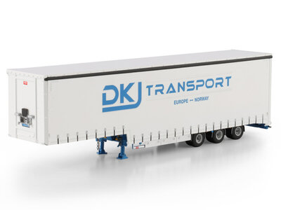 WSI WSI 3-assige semi schuifzeilen oplegger DKJ TRANSPORT