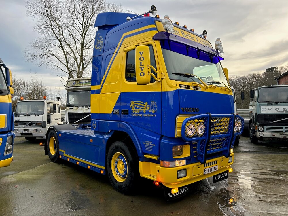 Tekno Tekno Volvo FH12 4x2 trekker ERWIN VAN BELLE
