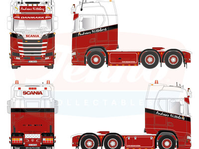 Tekno Tekno Scania Next Gen Highline sleepas trekker NITTEBERG