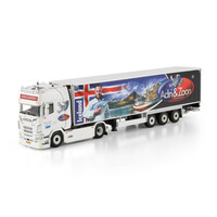 WSI Scania S Highline 4x2 met 3-assige koeloplegger ADRI & ZOON
