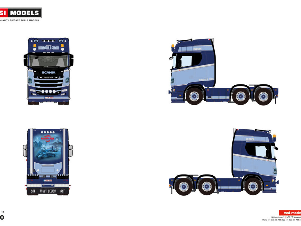 WSI WSI Scania S Highline 6x2 RINGOOT LUC