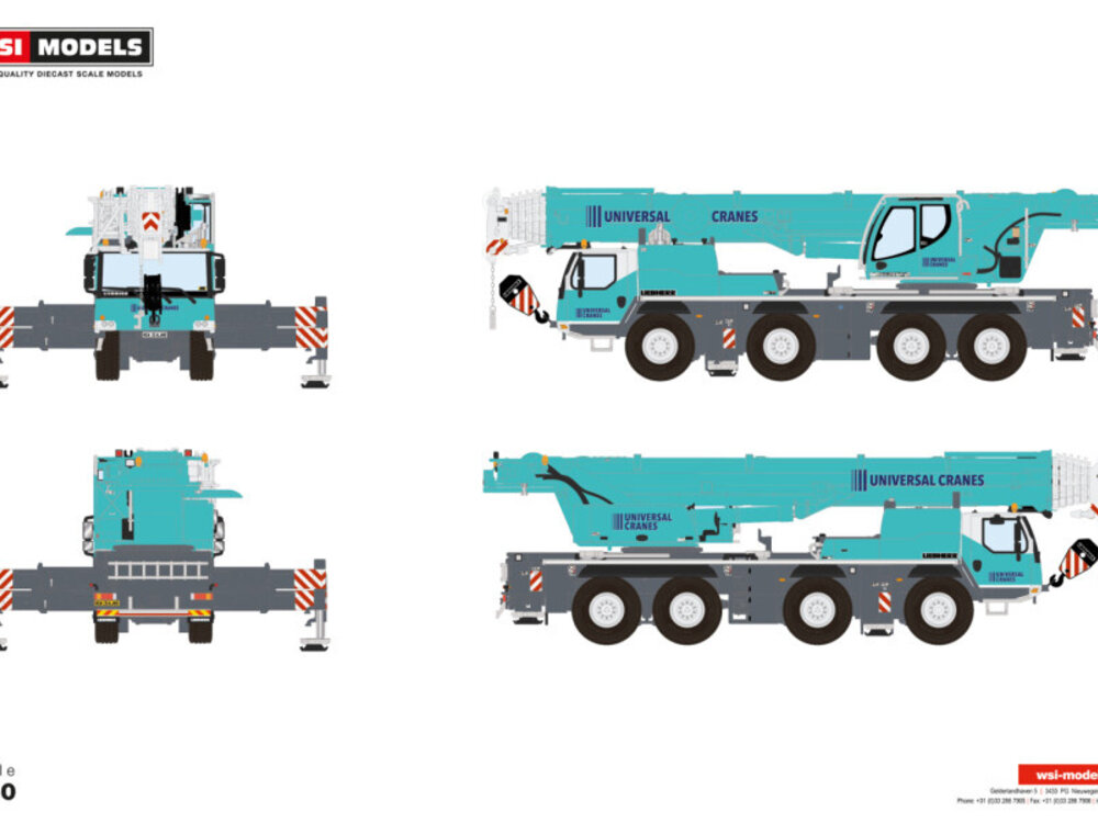 WSI WSI Liebherr LTM 1090-4.2 Mobile crane UNIVERSAL CRANES NEW ZEELAND