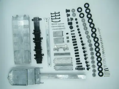 Tekno Tekno 4-axle semi-lowloader Trailer Kit