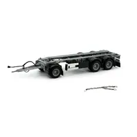 Tekno 3-axle trailer for 40m3 waste container Trailer kit