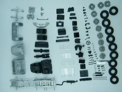 Tekno Tekno Volvo L495/ N88 day cabin 6x2 Tractor kit