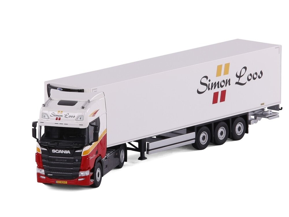 Cavallino Cavallino Scania R Highline 4x2 met 3-as koeloplegger SIMON LOOS