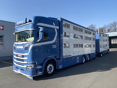Tekno Tekno Scania Next Gen S-serie Highline veecombi met resin bakken BRÜHLMANN