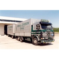 Tekno Scania 3- serie riged truck with tilt trailer BÖRJE JÖNSSON