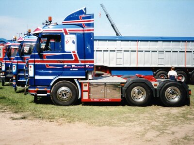 Tekno Tekno Scania 3-serie Streamline 6x2 sleepas trekker JOHN PEDERSEN