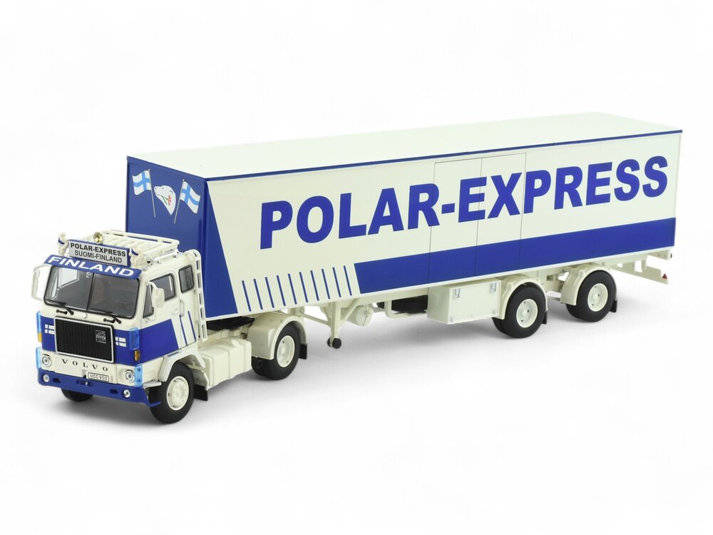 Tekno Tekno Volvo F88 met 2-assige klassieke koeloplegger POLAR EXPRESS