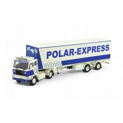 Tekno Tekno Volvo F88 met 2-assige klassieke koeloplegger POLAR EXPRESS Tekno Tekno Volvo F88 met 2-assige klassieke koeloplegger POLAR EXPRESS