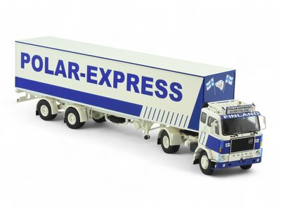 Tekno Tekno Volvo F88 with 2-axle reefer trailer POLAR EXPRESS