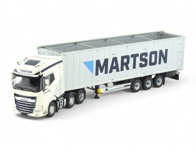 Tekno Tekno DAF XG+ 6x2 met 3-assige walkingfloor oplegger MARTSON Tekno Tekno DAF XG+ 6x2 met 3-assige walkingfloor oplegger MARTSON