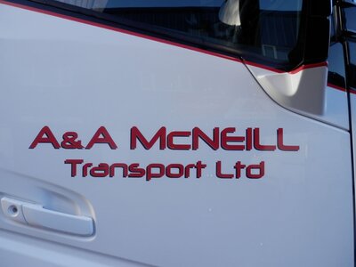 WSI WSI Volvo FH Aero 6x2 with 3-axle curtainside trailer A&A McNEILL Aidrie Scotland