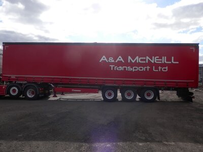 WSI WSI Volvo FH Aero 6x2 with 3-axle curtainside trailer A&A McNEILL Aidrie Scotland