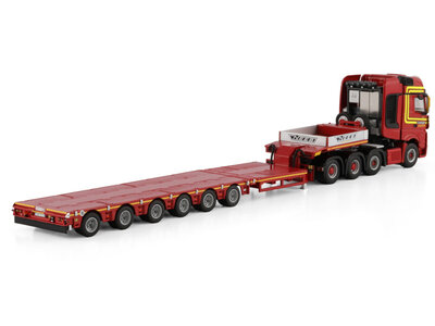 WSI WSI Mercedes- Benz Actros MP4 SLT Giga Space 8x4 with 6-axle SL Lowloader NEEB