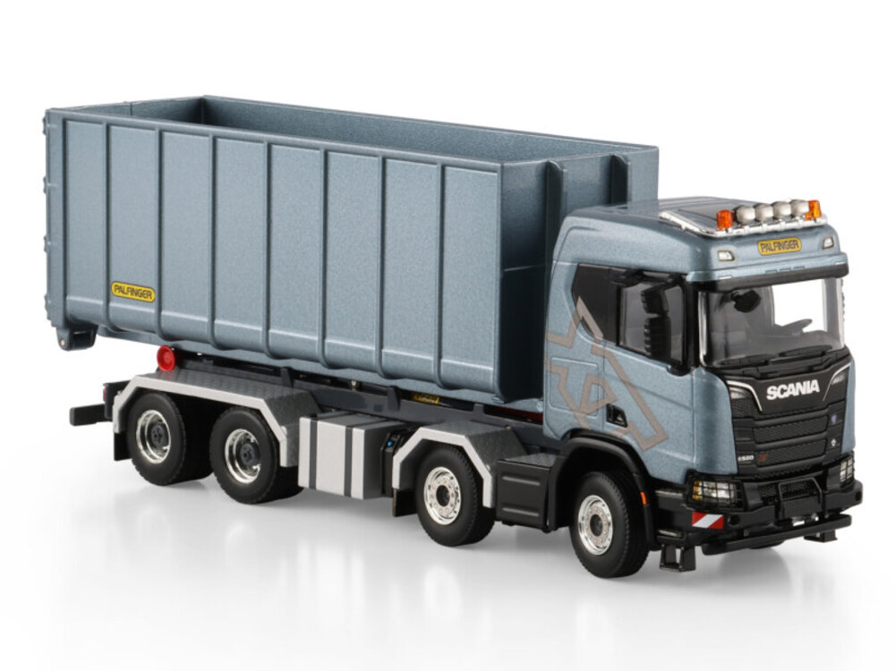 WSI WSI Scania R 8x4 hooklift system + 40m3 container PREMIUM LINE