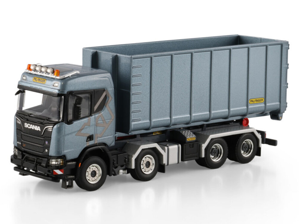 WSI WSI Scania R 8x4 hooklift system + 40m3 container PREMIUM LINE