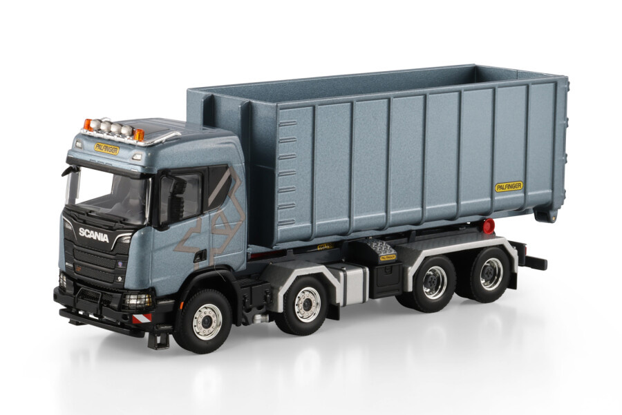 WSI 1/50 SCANIA コンテナ+ Palfinger WSI 1/50 SCANIA コンテナ+ Palfinger