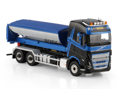 WSI WSI Volvo FH5 Globetrotter 6x4  hooklift system + asphalt container PREMIUM LINE