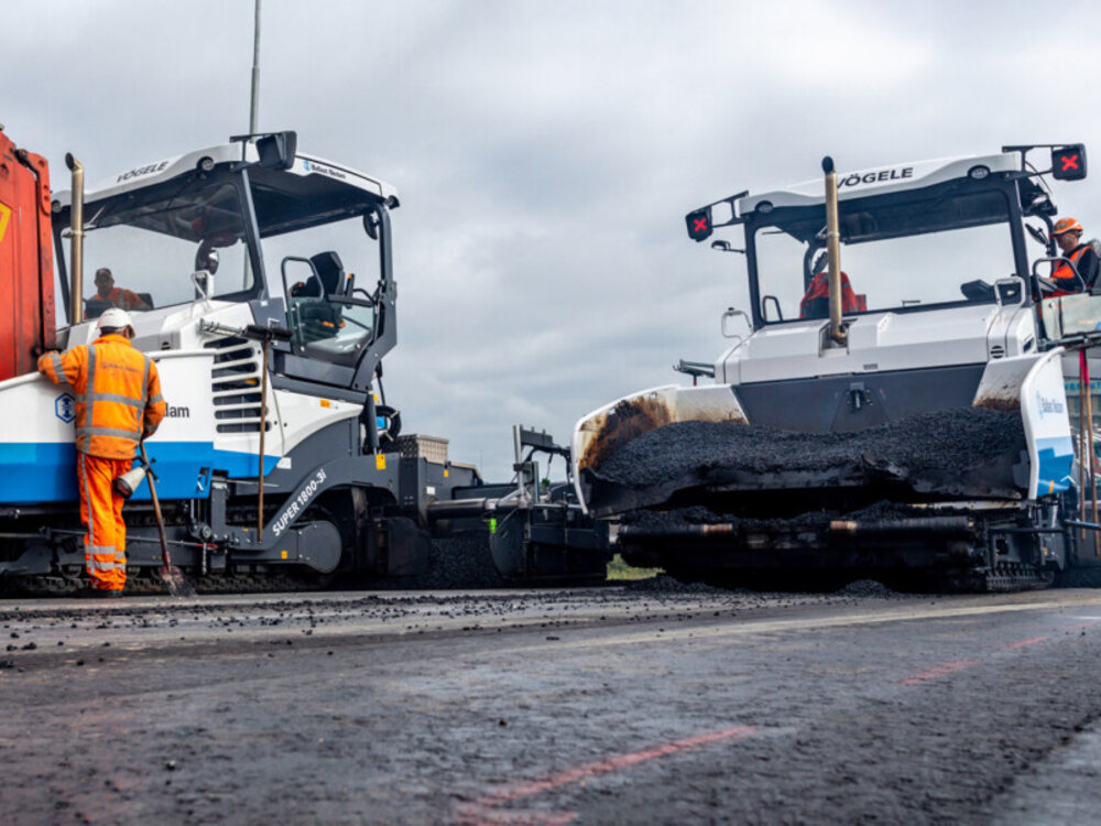 WSI WSI Vögele super 1800-3 BALLAST NEDAM