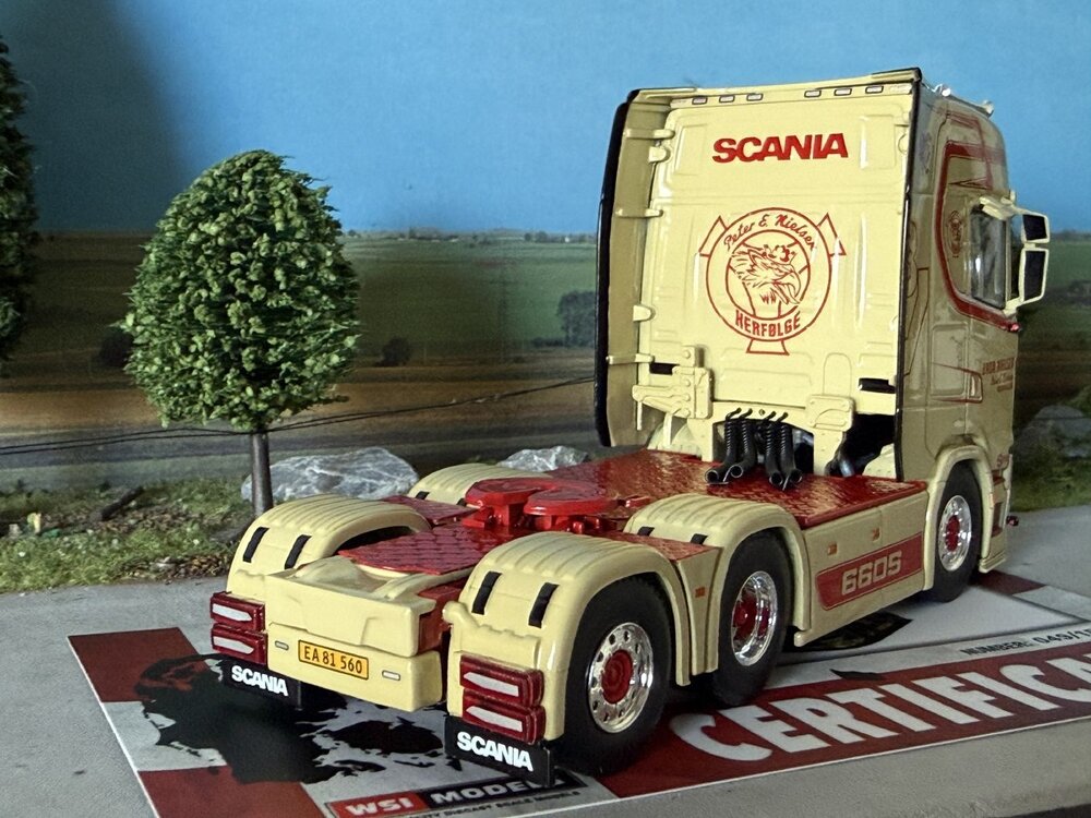 WSI WSI Scania S Highline 6x2 tag axle PETER E. NIELSEN