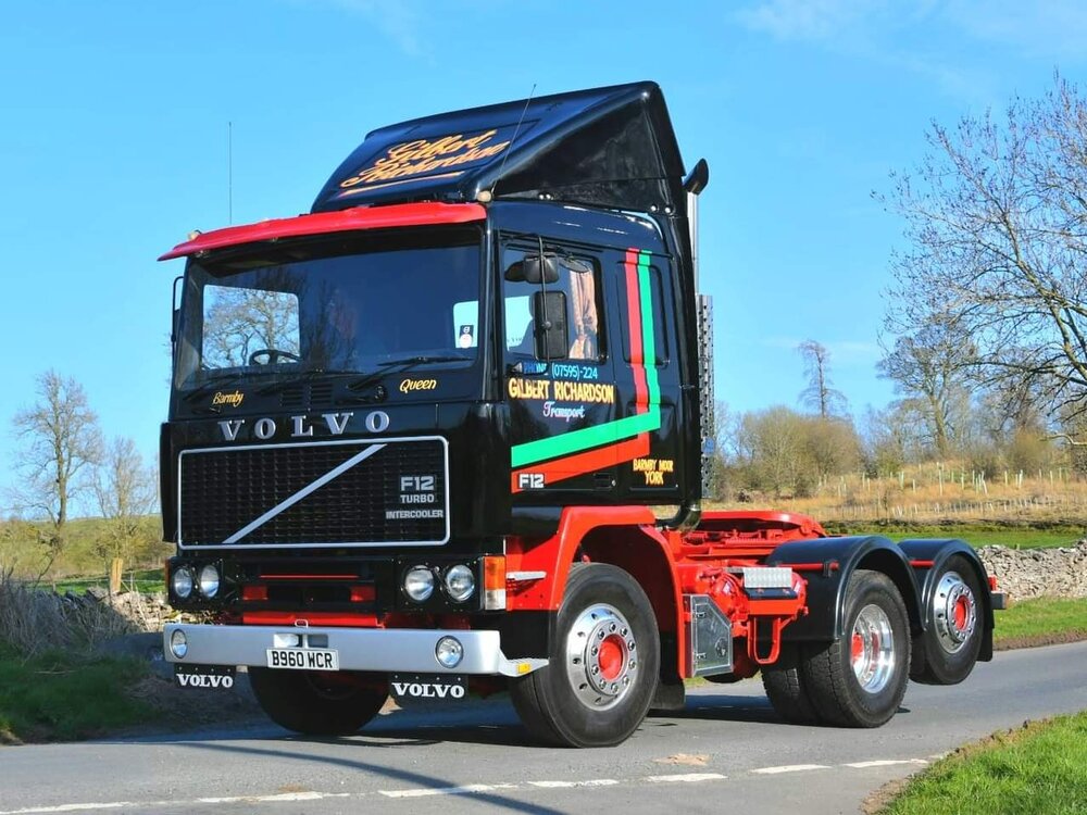 Tekno Tekno Volvo F12 6x2 GILBERT RICHARDSEN