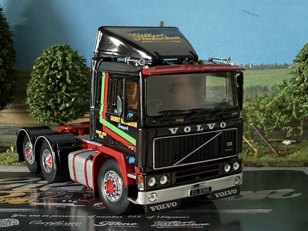 Tekno Tekno Volvo F12 6x2 GILBERT RICHARDSEN