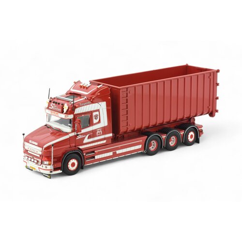 Tekno Tekno Scania Torpedo Highline hooklift riged truck SEJER & SONNICHSEN