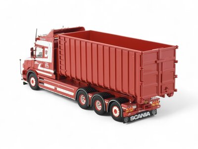 Tekno Tekno Scania Torpedo Highline hooklift riged truck SEJER & SONNICHSEN