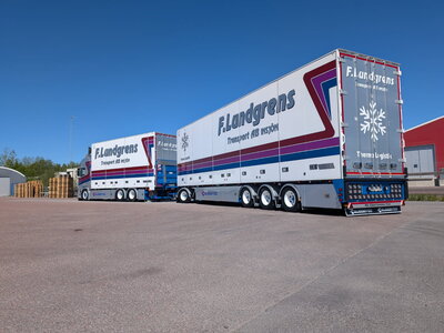 Tekno Tekno Scania Next Gen R-serie Highline Swedish combi LUNDGRENS