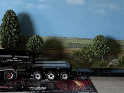Tekno Tekno Scania R-serie Topline 8x4 with Goldhofer XLE 3+5 lowloader MTL Heavy Haulage