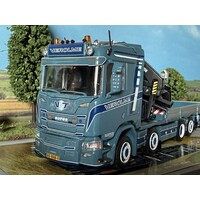 Tekno Scania NGR 8×2 Rigid truck with Hiab X-Hipro 558 crane VEROLME TRANSPORT