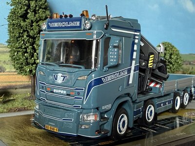 Tekno Tekno Scania NGR 8×2 Rigid truck with Hiab X-Hipro 558 crane VEROLME TRANSPORT Tekno Tekno Scania NGR 8×2 Rigid truck with Hiab X-Hipro 558 crane VEROLME TRANSPORT