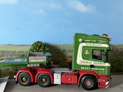 WSI WSI Scania R Topline 6x4 with euro lowloader + interdolly THOMAS HERRON Heavy Haulage