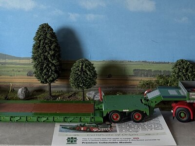 WSI WSI Scania R Topline 6x4 with euro lowloader + interdolly THOMAS HERRON Heavy Haulage