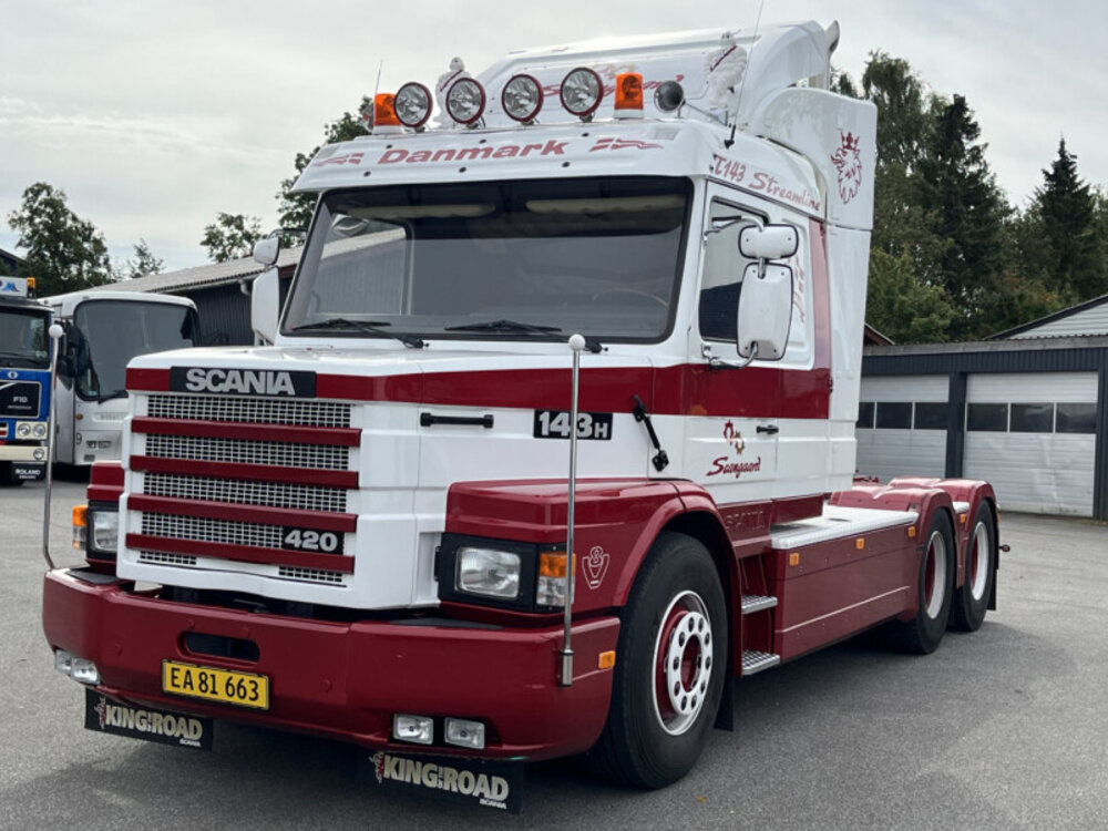 WSI WSI Scania 143H 6x4 streamline Torpedo SCANGAARD