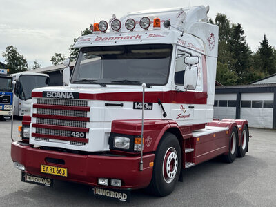 WSI WSI Scania 143H 6x4 streamline Torpedo SCANGAARD