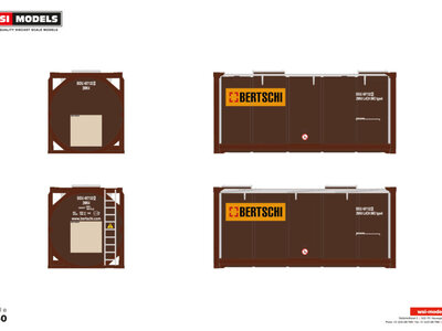 WSI WSI 20ft. tank container BERTSCHI