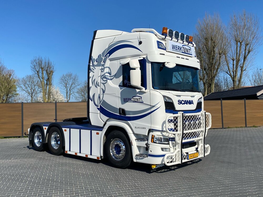 Tekno Tekno Scania Next Gen R580 6x2 WERKTENT.NL