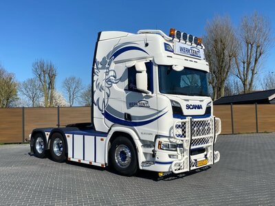 Tekno Tekno Scania Next Gen R580 6x2 WERKTENT.NL