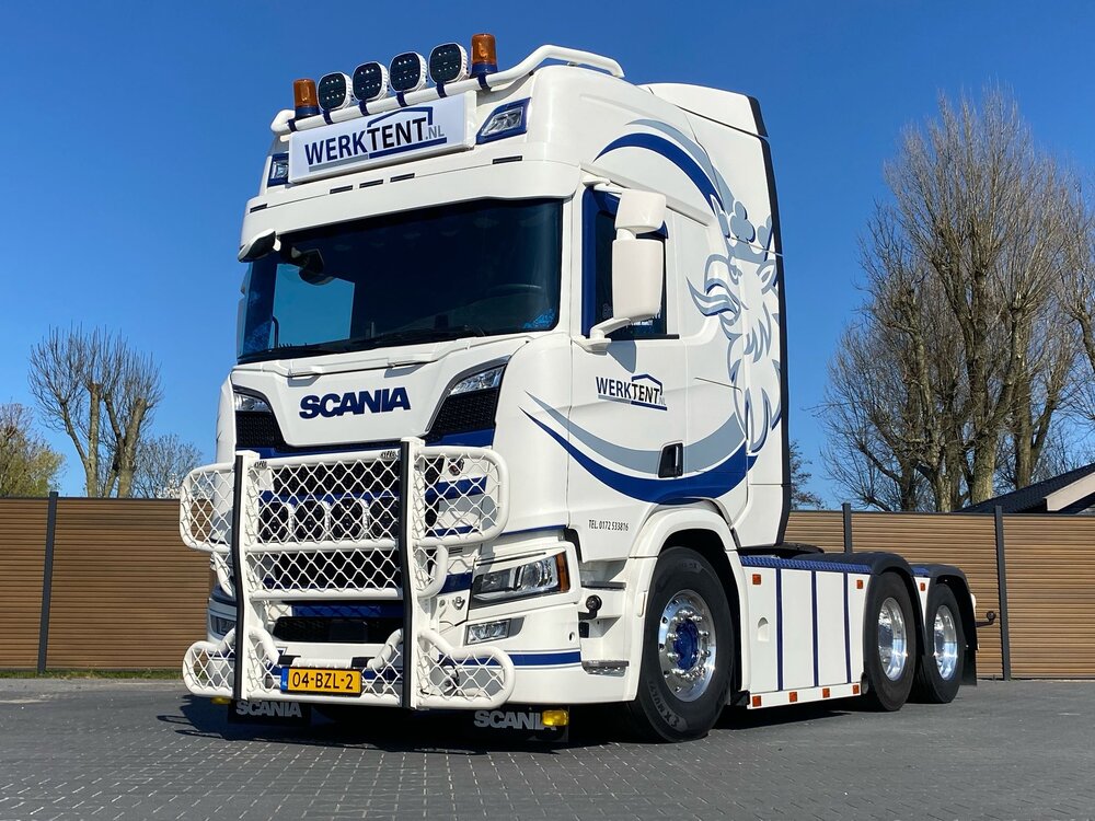 Tekno Tekno Scania Next Gen R580 6x2 WERKTENT.NL