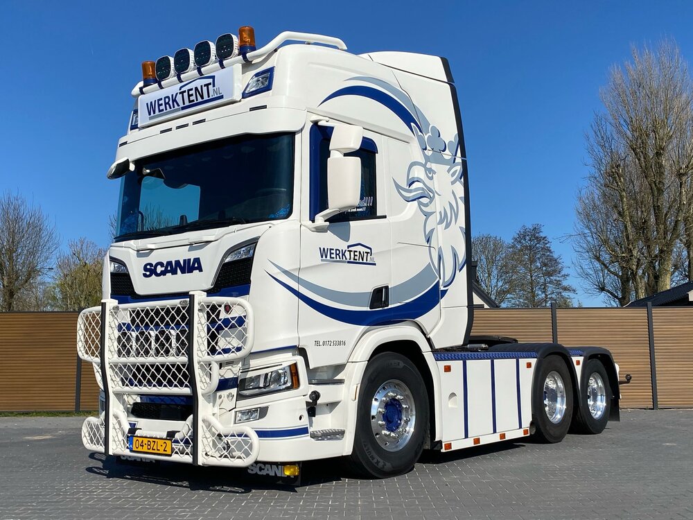 Tekno Tekno Scania Next Gen R580 6x2 WERKTENT.NL